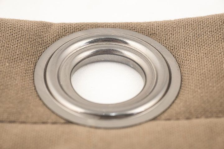 Œillet inox bâche protection